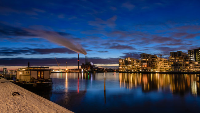 H.C. Ørstedværket fra Islands Brygge, Amager