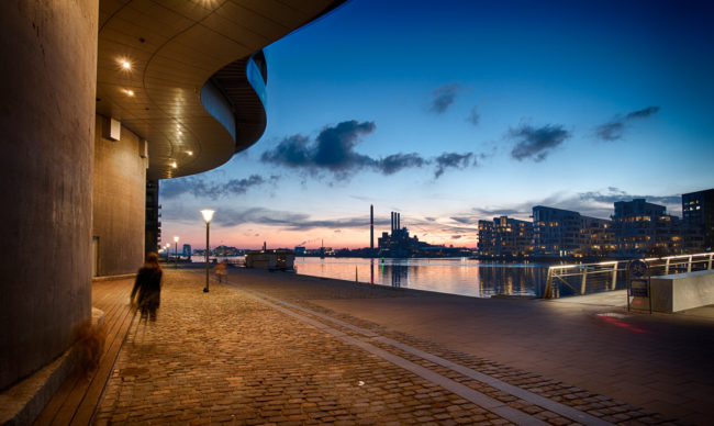 Islands Brygge ved Bryggebroen, Amager