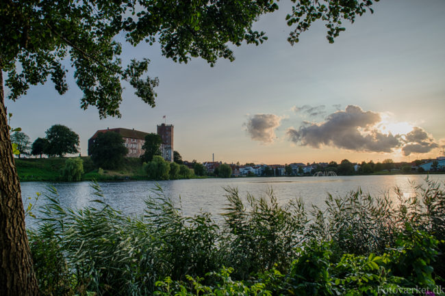 Koldinghus, aften