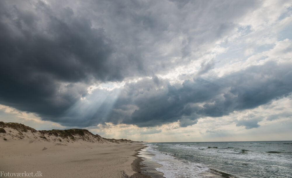Skyer over Gammel Skagen