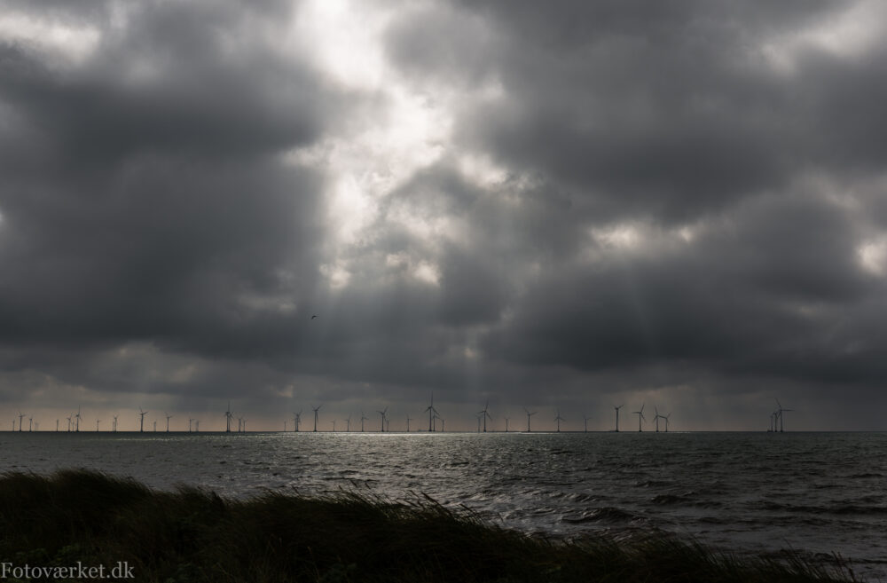 Skyer over Rødsand, Lolland